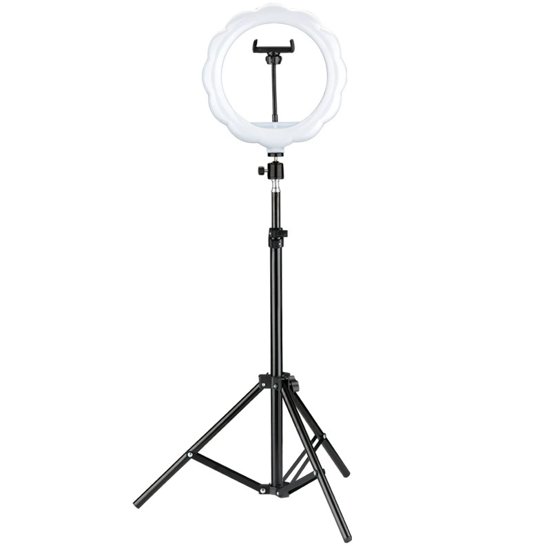 LED fill light, folding lamp, tripod, tubing, mobile phone, 10 inch