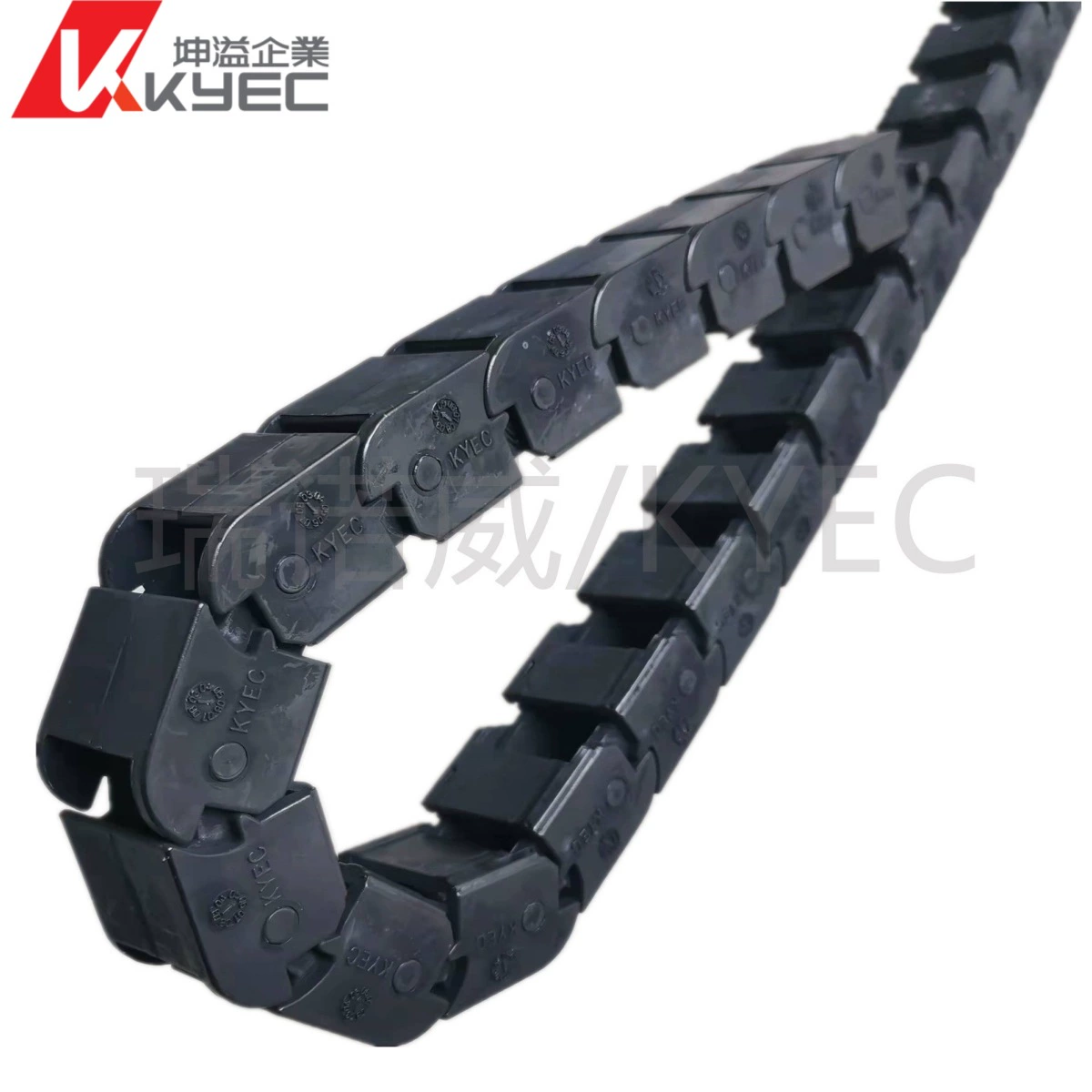 Пластиковая цепь бака CBO-2 нейлоновая электронная цепь CBO-1 открытая защитная цепь износостойкая Бесшумная KYEC