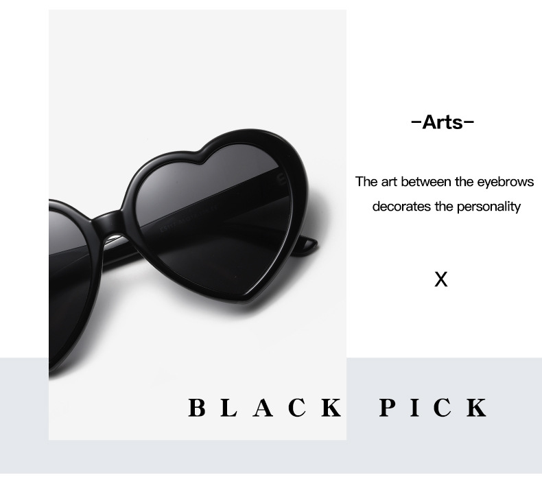 50g Weight Full Frame Glasses Structure Sunglasses Classification Ac, UV400 Protection Lens Material Special-Shaped Mirror Glasses Style Casual, Travel Occasion Heart Shape Pattern Children Unisex Gender Cute, Sweet Style Grey, White Color Cute Sweet Heart Shape Ac UV400 Protection Special-Shaped Mirror Full Frame Kids Sunglasses 8