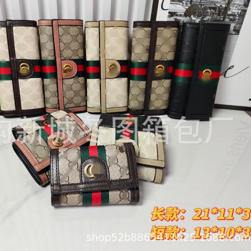 Gg Parent's Wallet Card Holder Classic Old Fashion Wallet 70% off Women's Coin Clutch Short Large Capacity