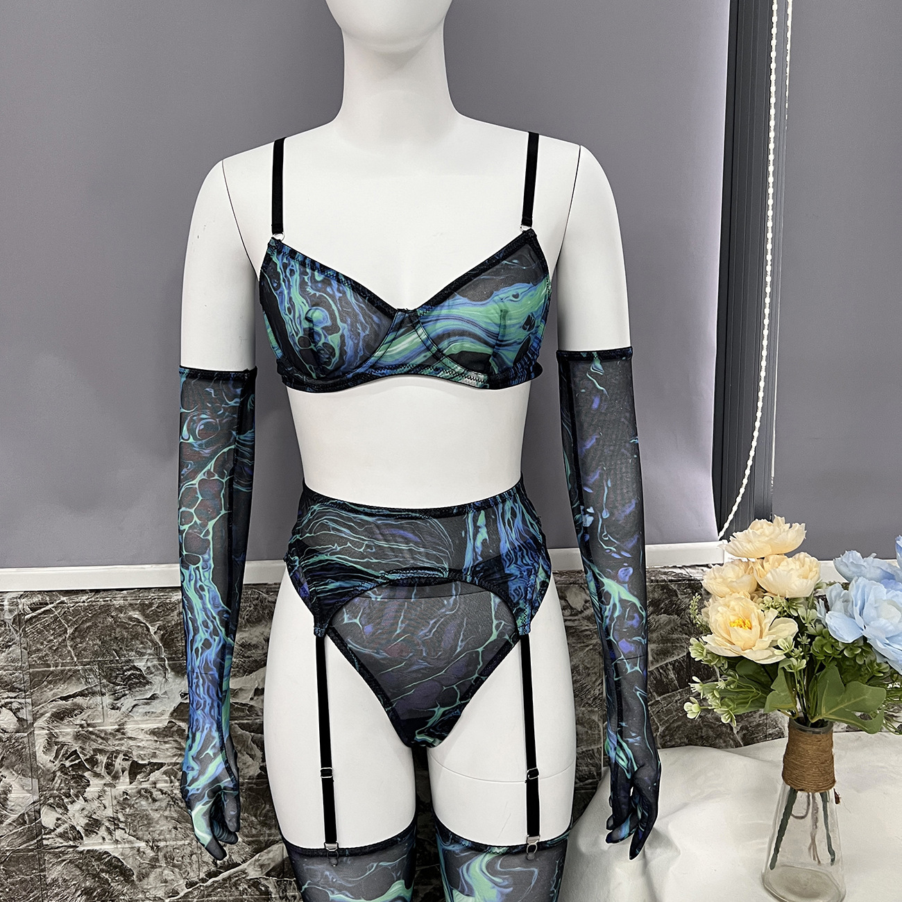 105g Weight Sexy Feel Of Sensation Sleeveless Sleeve Length Sexy Lingerie Lingerie Type Polyester Fabric Type Sexy Lingerie Sets Sets Type 1 Set Quantity Indoor, Home, Honeymoon Occasion Strap Neckline Color Block Pattern All Seasons Season Women's Gender Sexy Style Women's Sexy Color Block Sexy Lingerie Sets Indoor Home Honeymoon Sexy Lingerie 61