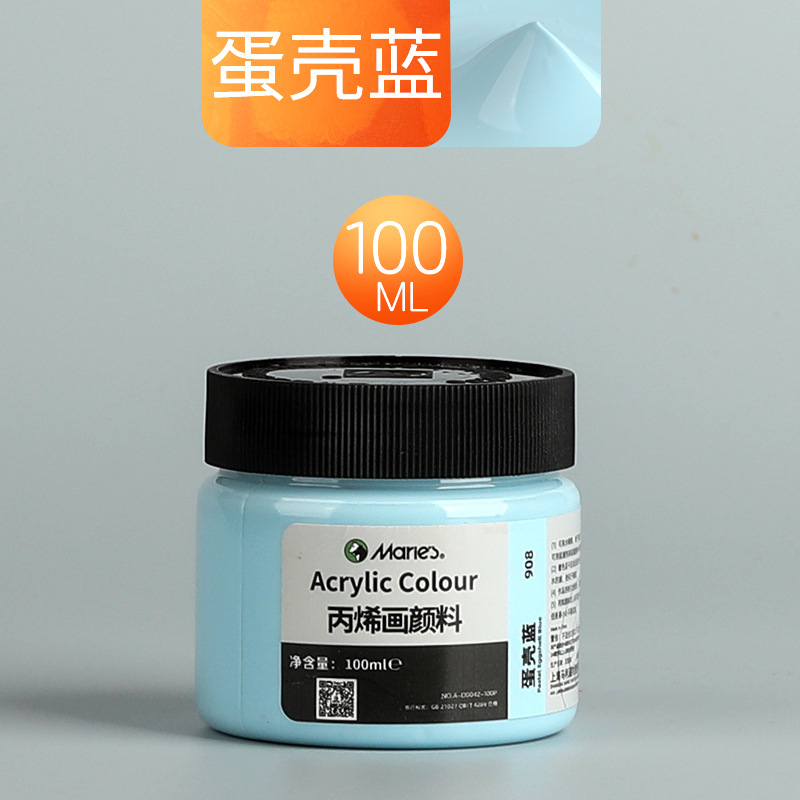 Malee conjunto de pinturas de propileno pintado