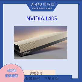 L40S NVIDIA 48GB AI推理深度学习服务器工作站GPU显卡英伟达