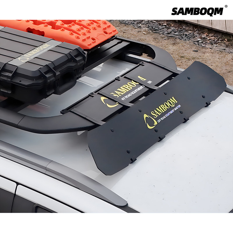 Samboqm Off-Road Recovery Board Car Recovery Board Magnetic Recovery Board Roof Platform Accessories