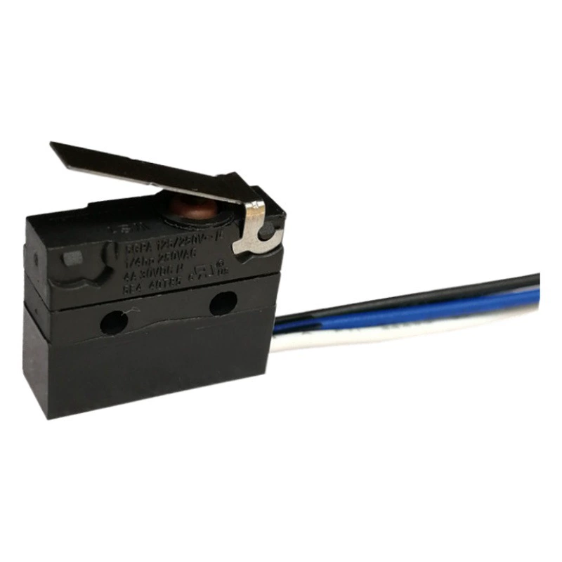 Водонепроницаемый микропереключатель WS1 IP67 водонепроницаемый переключатель DONGNAN черно-белый синий трехстрочный преобразователь перемещения