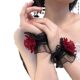 New Style Rose Lolita Bracelet Fashion Flower Gothic Style Bracelet Lace Wristband Fresh Rose Flower Accessories