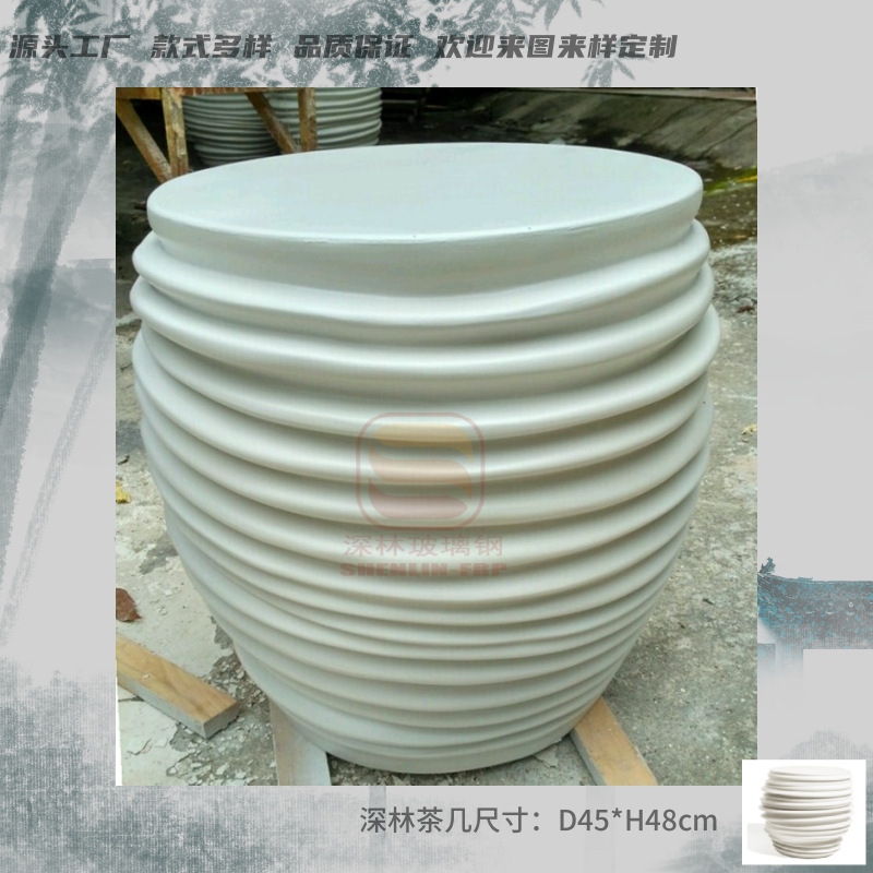 Mesa de té de lujo nórdica, sofá de sala de estar creativo, esquina de fibra de vidrio, mesa redonda pequeña, estilo de lujo simple y ligero