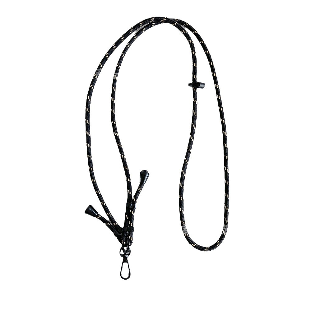 Personalidad japonesa y coreana de doble botón colgante colgante de doble botón colgante ajustable de hombro colgante de cuello para teléfono móvil bolso universal cuerda de botella de agua