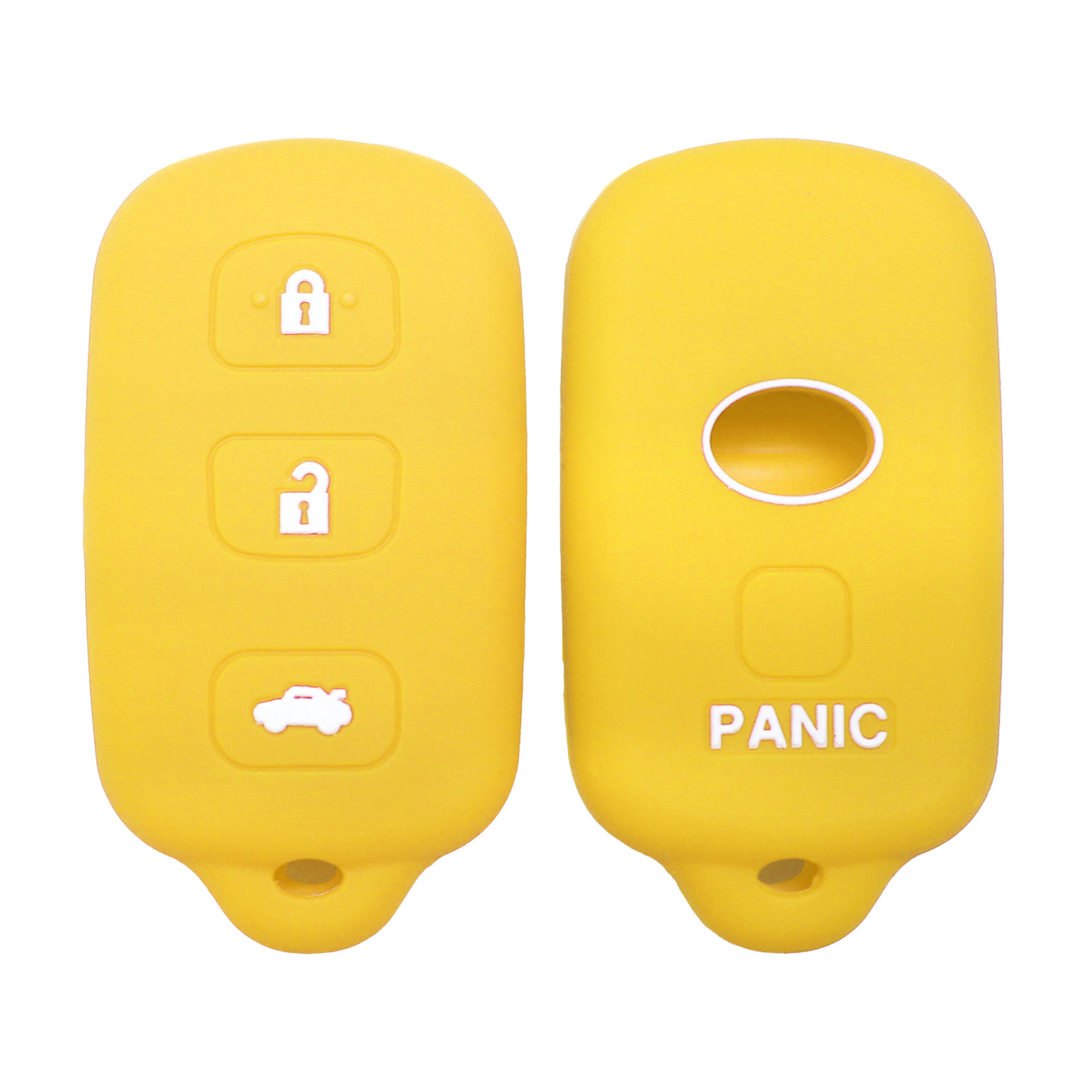 Car Key Silicone Cover Suitable for Toyota Remote Control Sheath Silicone Key Bag Car Remote Control Bag Cover