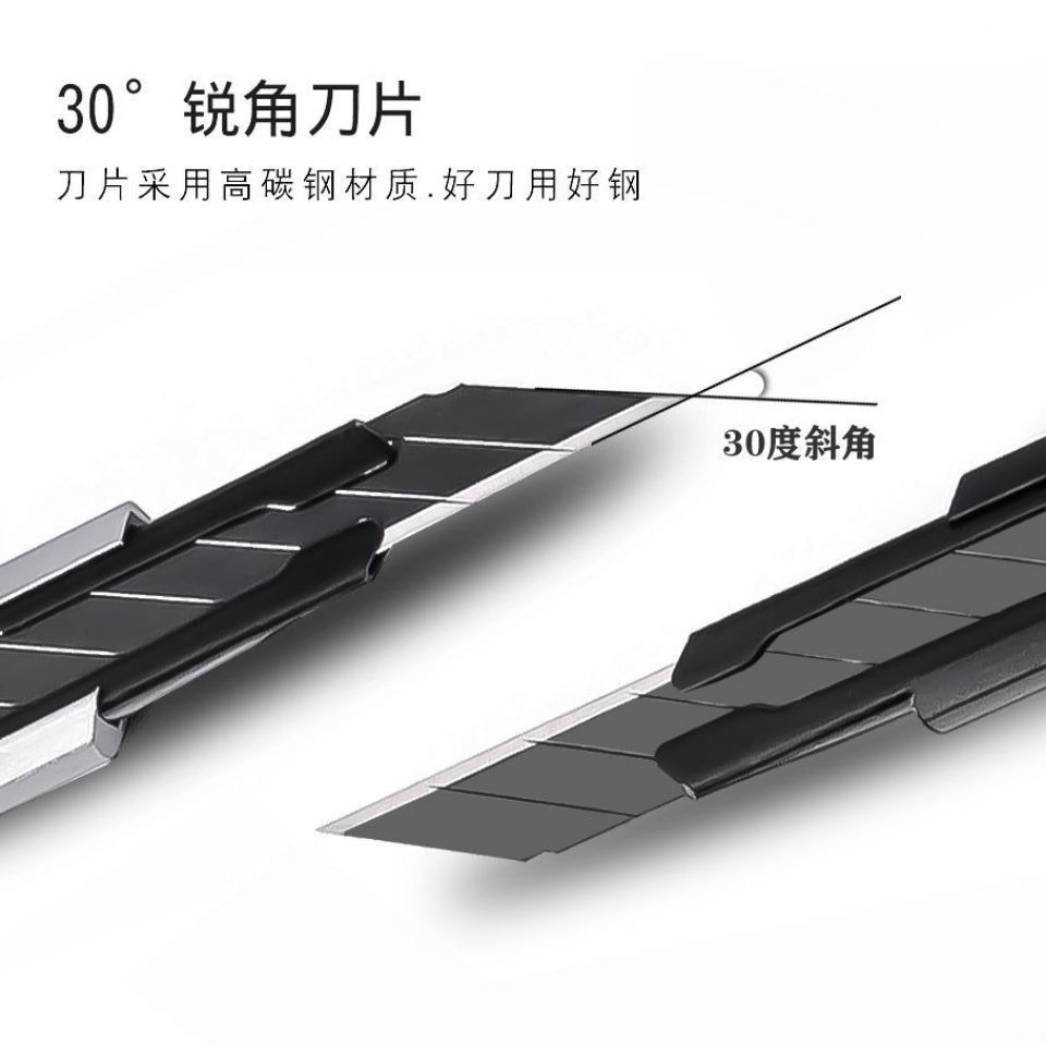 Wholesale 9mm mini small size metal ABS unboxing knife paper cutting knife sticker knife office art knife