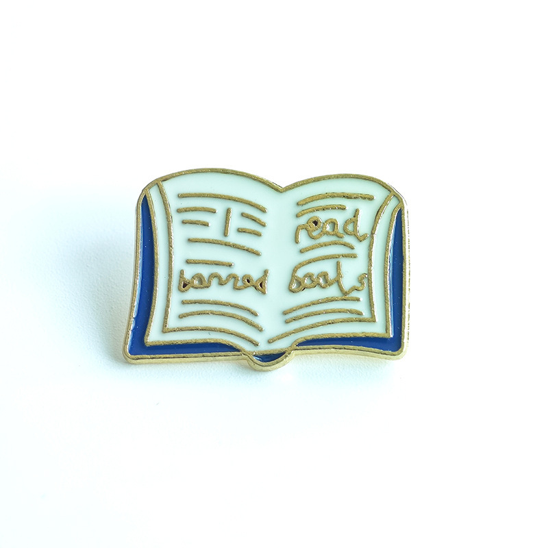 Seleccione estrictamente broche de dibujos animados lindos prendas de vestir bolsas de collar moda de viaje accesorios de diseño fábrica de insignia al por mayor