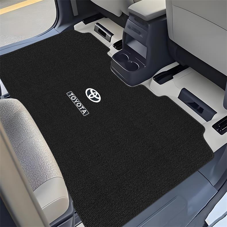 Suitable for Toyota Sienna Grevia Middle Row Special Floor Mats, Non-Slip and Dirt-Resistant, Large Four-Seat Menis Front Carpets