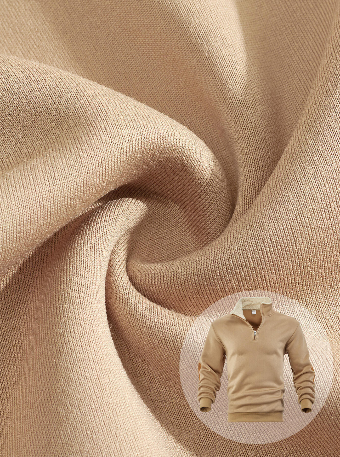 Retro Half Zip Sweatshirt For Men With Patchwork Embroidery_voghion.com