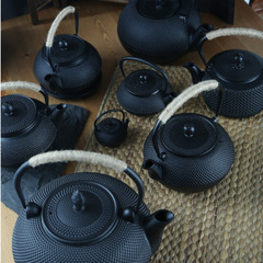 Iron kettle, traditional tea kettle, electric ceramic stove, imitation Japanese handmade iron teapot, boiling tea set