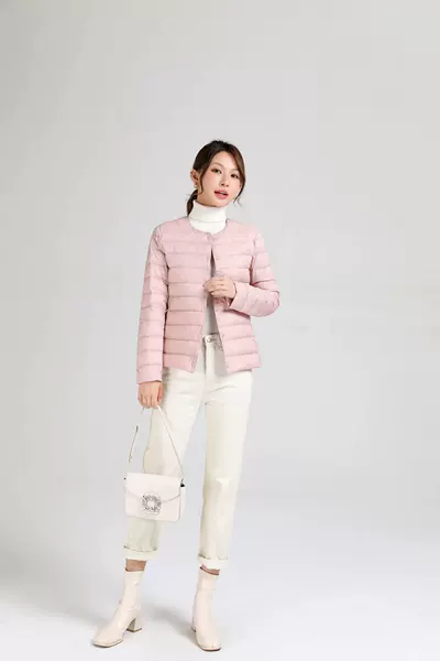 Light pink (Duo Duo white duck down)