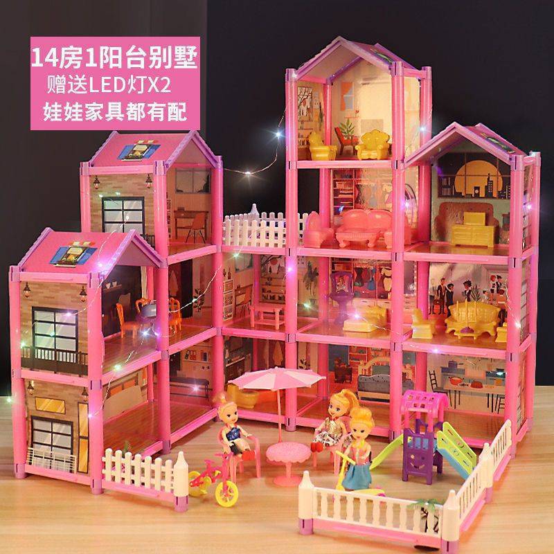 4 plantas 14-habitación + 2 metros barra de luz