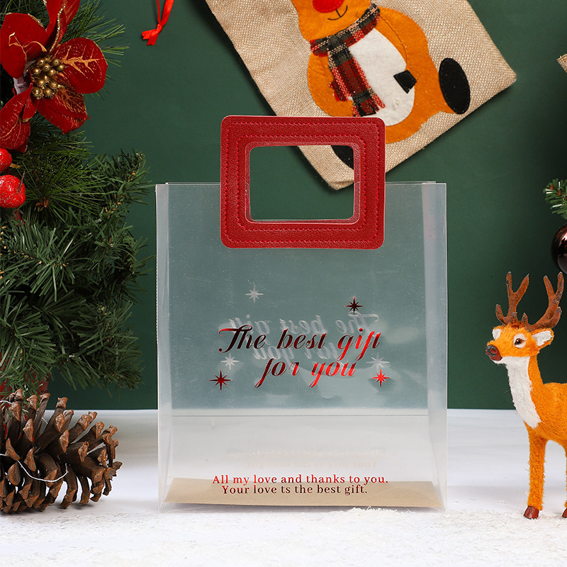 新しいクリスマスの贈り物のギフトバッグ高級感クリスマスの小さな贈り物の包装クリスマスイブの贈り物のリンゴの包装箱|undefined