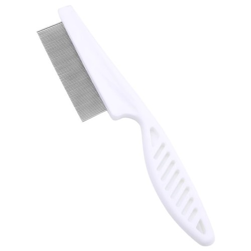 Pet comb for cats, specifically designed for grooming cats, with a dense tooth surface suitable for Pomeranian pets, flea comb, dropshipping one piece.