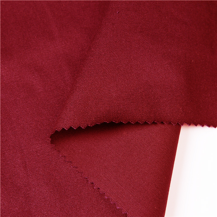 China tela de algodón twill ropa tela de algodón tejido uniformes tulle