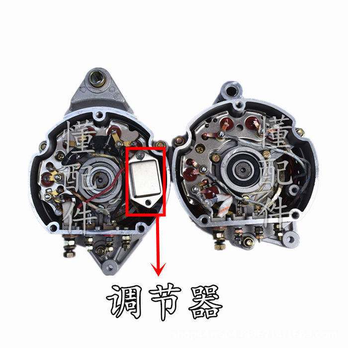 Agricultural tricycle vacuum power generator brushless silicon rectifier with pump electric rolling time wind five signs Futian five-star WB