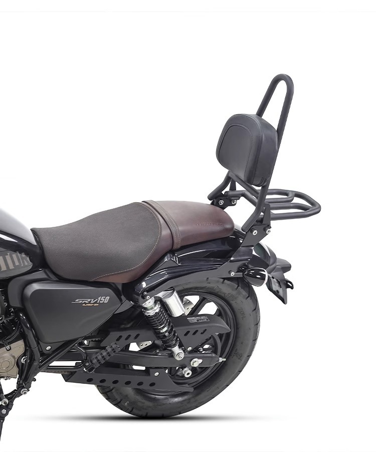 Muscle car Wolf is suitable for Qianjiang flash 150 backrest modification tail shelf tail rear tail frame curved bow back-to-back
