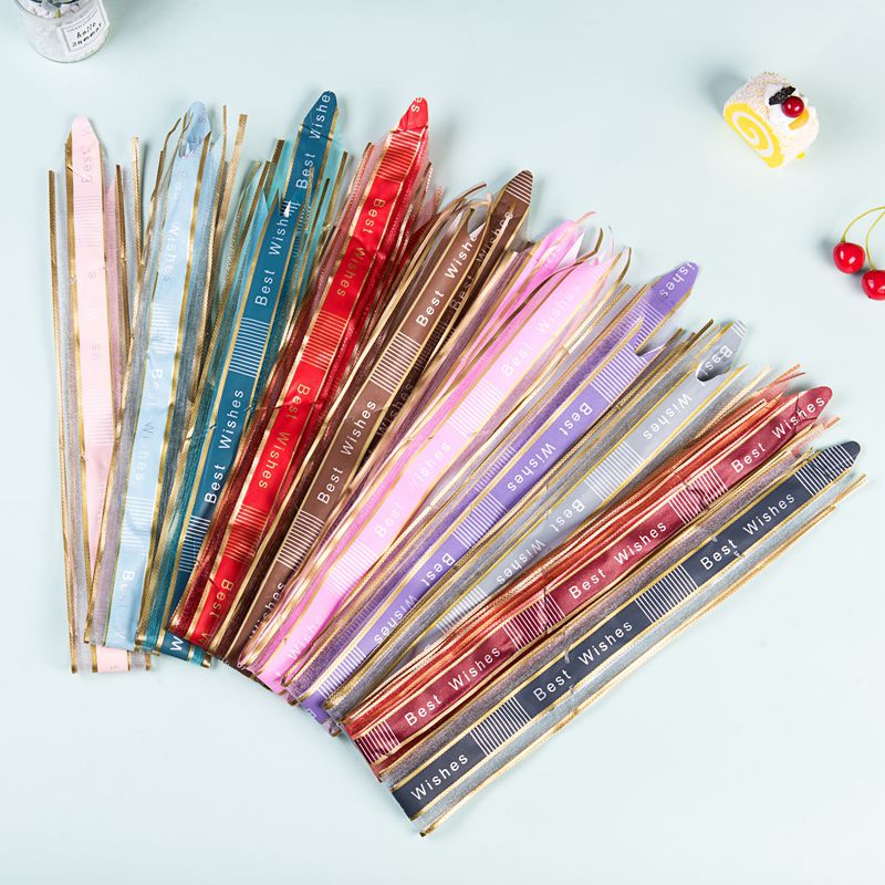 Nuevo hilo de nieve Carta Grande propuesta confesión estilo Garland boda decoración del coche embalaje regalo arco mano Garland