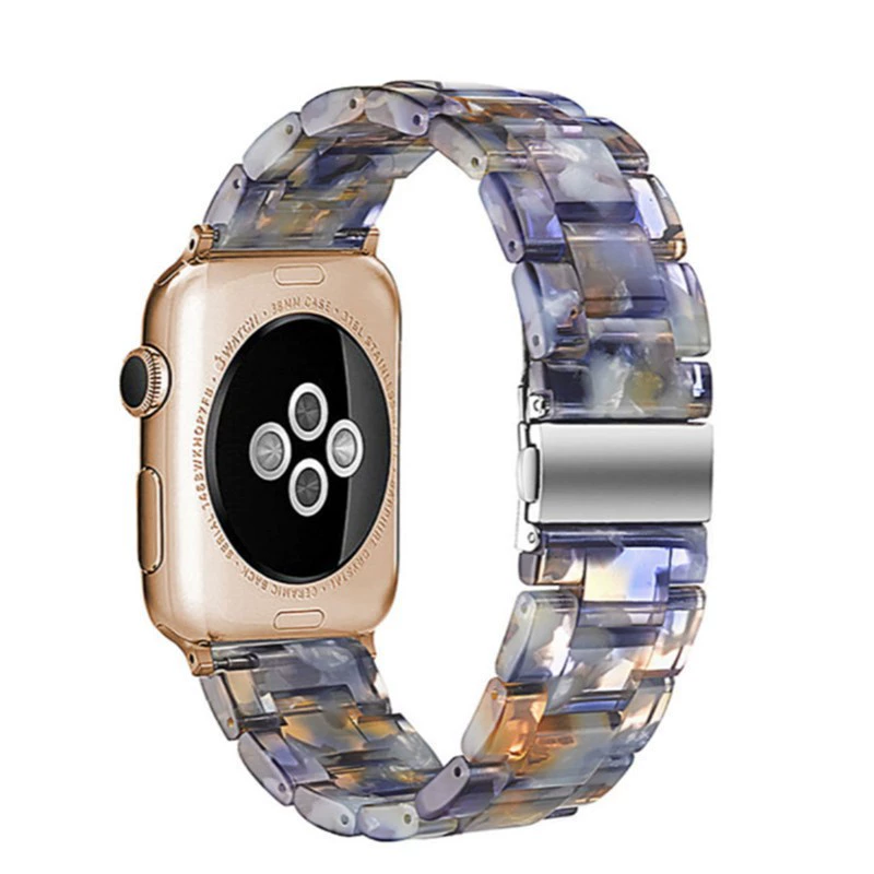 [Совместимый с Apple Watch7/7s/8/9 смола браслет смола跨境 экологичный iwatch браслет]