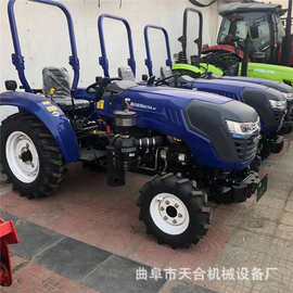 雷沃欧豹M-704ef 大棚果园拖拉机 配套180型旋耕机 翻转犁图片