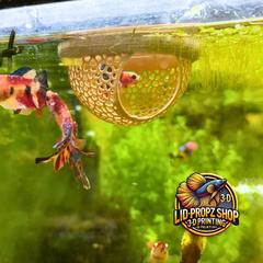 独立した新しいフィッシュレストエリアフィッシュラウンジ水族館アクセサリーフローティングフィッシュラウンジ