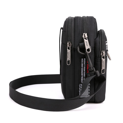 Men's Mini Crossbody Bag, Phone Bag, Wallet, Key Case, Multifunctional Waist Bag 65330#