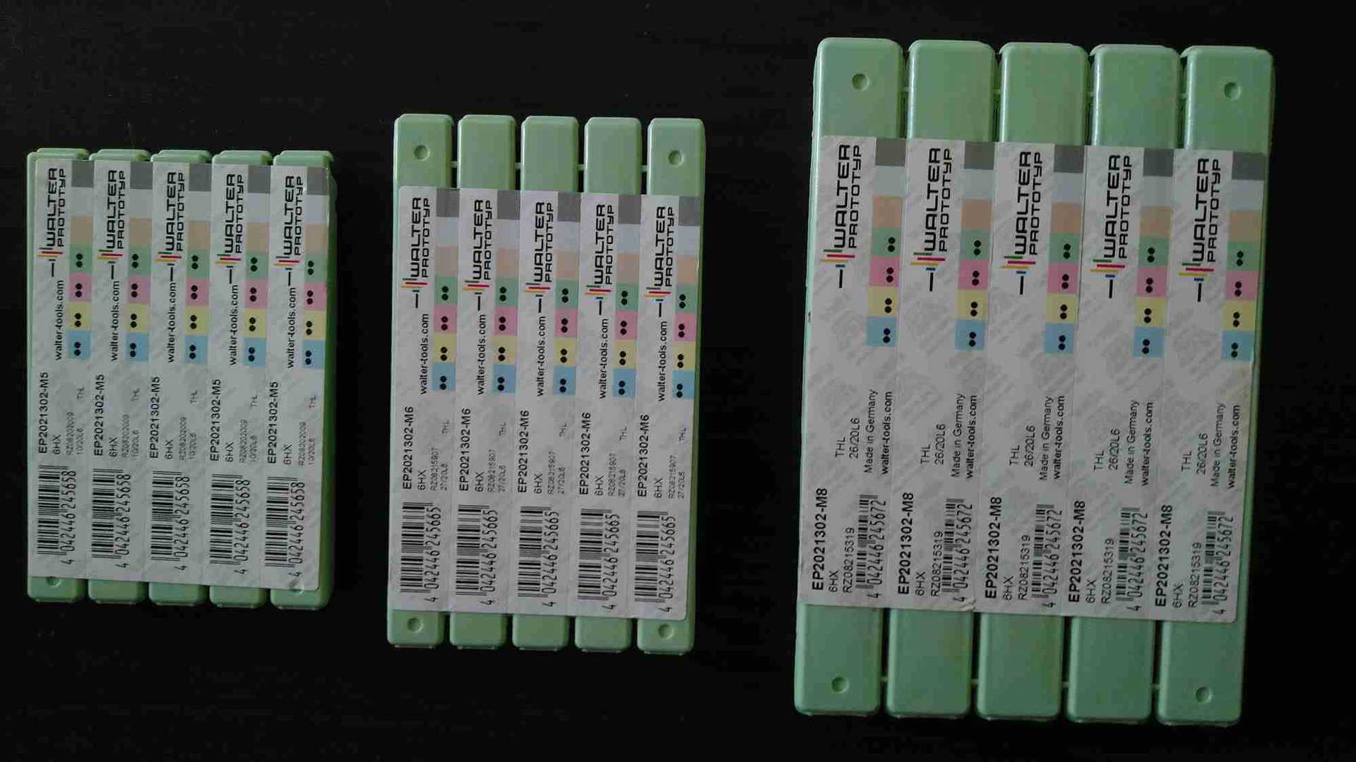 德国瓦尔特高硬度涂层丝锥EP2021302M8