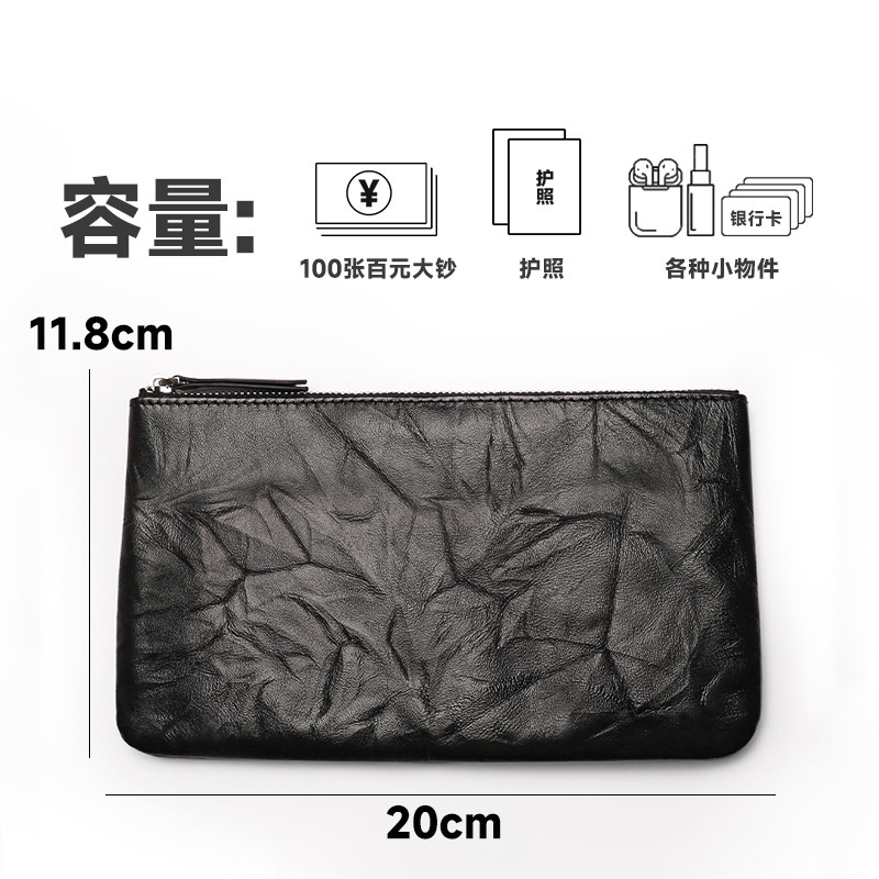 Vintage Wallet 2025 New Long Style Simple Soft Leather Cash Storage Bag Women's Wallet for Large Bills and Small Change Vintage Wallet 2025 New Long Style Simple Soft Leather Cash Storage Bag Women's Wallet for Large Bills and Small Change