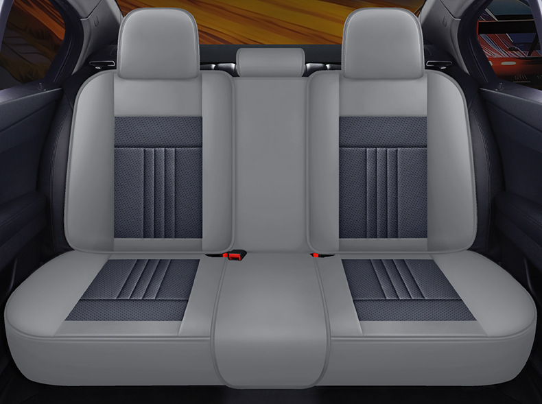 New Car Seat Cover All-Inclusive Full Leather Four-Season Universal Seat Cushion Special Nappa Leather Seat Cover Breathable Cushion Wholesale