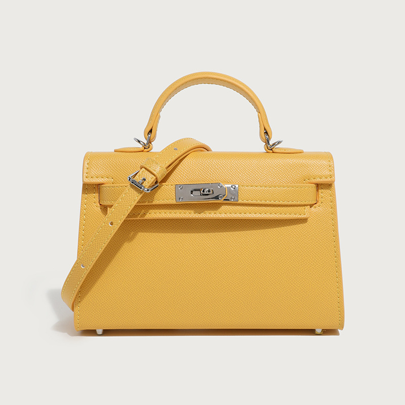 2025 nuevo bolso de pu con estampado de palma para mujer mini bolso Kelly bolso para mujer bolso de hombro bolso explosivo transfronterizo