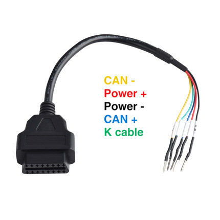 电喷摩托车适用于跳线老车线OBD2转接线支持各种ECU车型