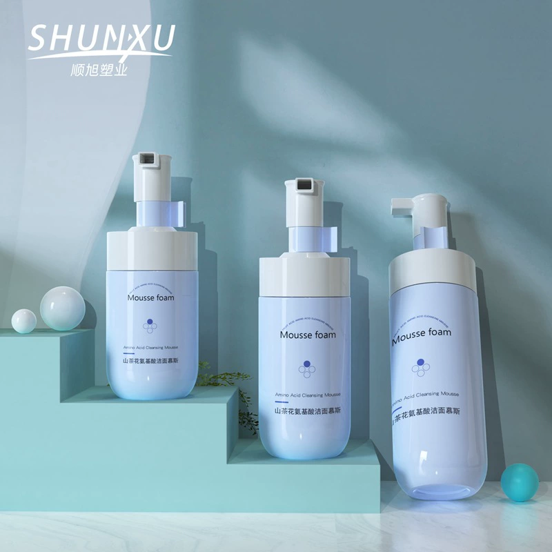 В наличии: флакон для пены 150 мл с круглым дном, флакон для дезинфицирующего средства для рук, шампуня, флакон для пены 200 мл с дозатором-помпой.