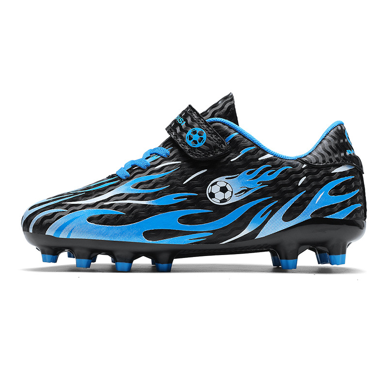 Scarpe da calcio per bambini con velcro per ragazzi campo_voghion.com