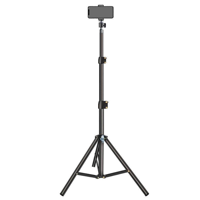Soporte para teléfono móvil TikTok Live stand soporte para teléfono móvil Bluetooth Cámara trípode selfie artefacto al aire libre escritorio piso