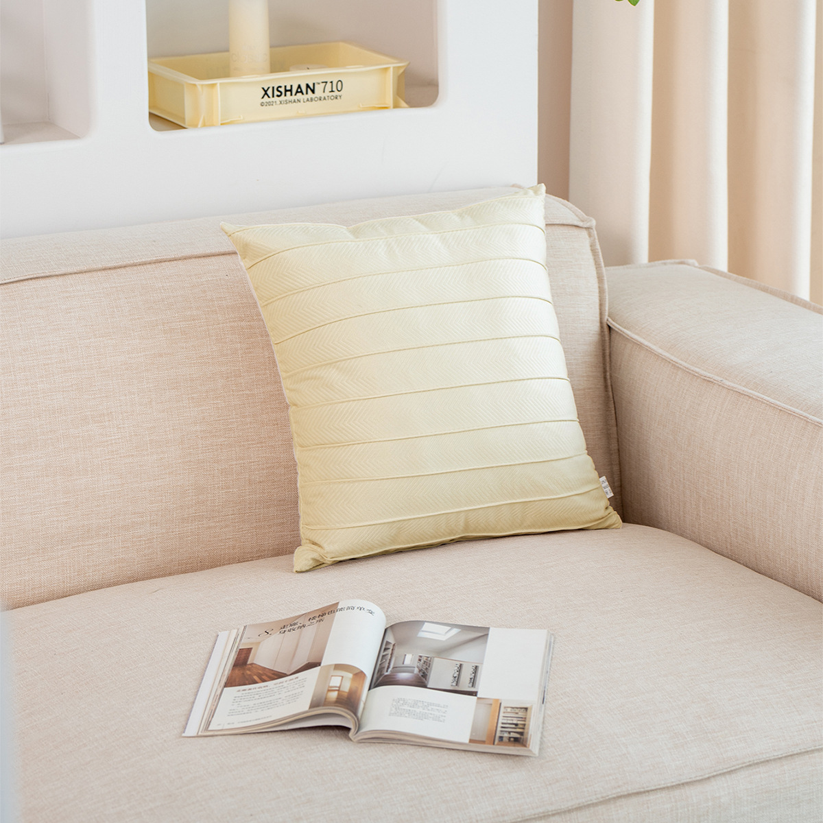 SHEIN Cross-border Hot Sale Pillow Cover Nordicins simple sofá de oficina Pillow Cover sin núcleo de almohada