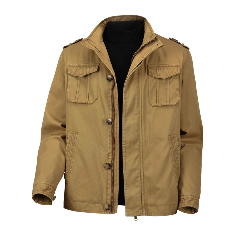 Cross-Border Men's Jackets, Barn-Style Workwear, Casual Stand-Collar Men's Winter Clothing, Winter Men's Coats, Custom American Style Cross-Border Men's Jackets, Barn-Style Workwear, Casual Stand-Collar Men's Winter Clothing, Winter Men's Coats, Custom American Style