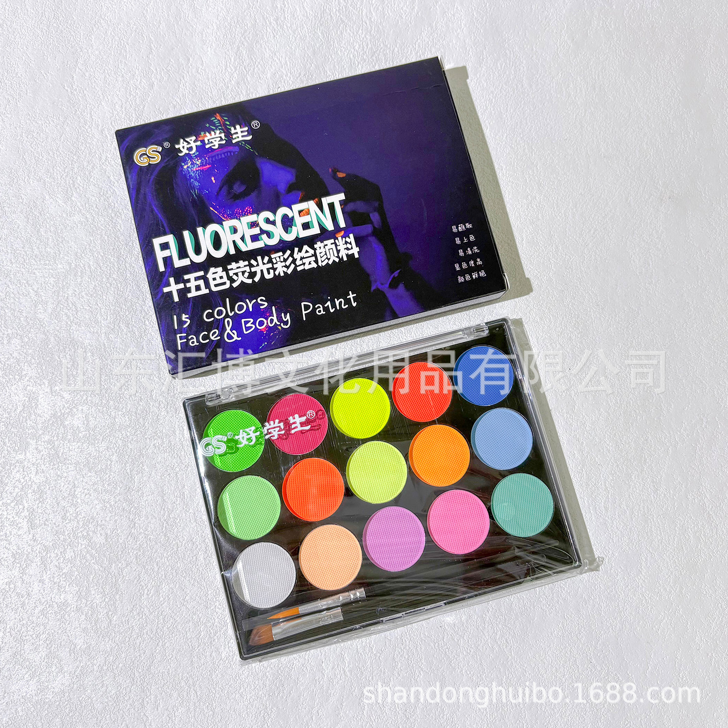 Transfronterizos para niños Halloween pintura facial pintura de cuerpo soluble en agua pintura de graffiti facial