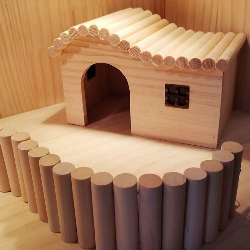 ルチンチキン給餌プラットフォームアクセサリー装飾ハムスター用品フルセット二階建てプラットフォーム棚ペットボックスヴィラ造園|undefined