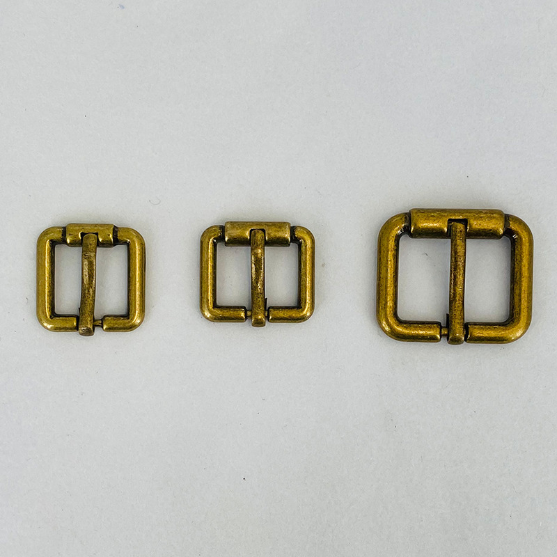 メーカー卸売り亜鉛合金古銅針バックルケース金物ダイカスト針通バックル肩ベルト革具金属調節バックル|undefined