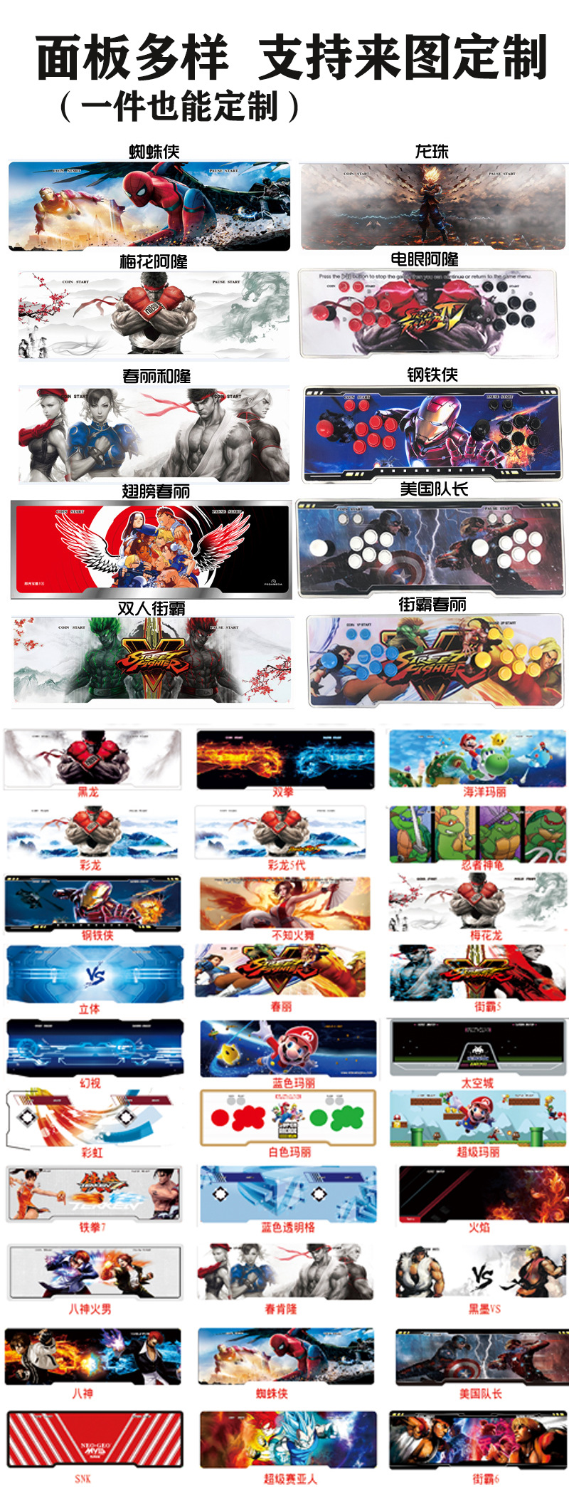 Arcade retro Pandora, máquina de juegos doméstica, caja del tesoro nostálgica, fabricante original