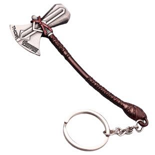 Marvel Revenge Alliance 4 Thor Axe Keychain Storm Hammer Keychain Pendant Cross-border Hot Sale