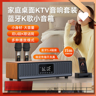 New Family KTV Audio suit Home High-end Bluetooth Speaker Karaoke All-in-One TV Microphone