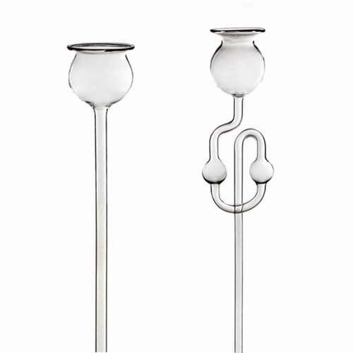 Glass one-ball single-ball safety funnel straight type double-ball safety funnel teaching instrument long-neck funnel manufacturer
