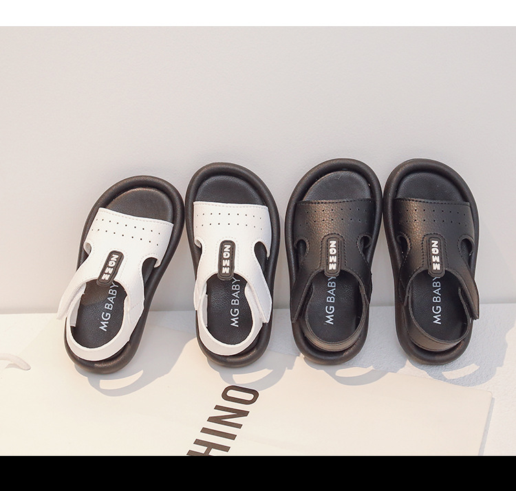 Sandali casual coreani con scarpe da spiaggia per bambini in velcro, scarpe estive per bambini_voghion.com