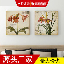 小额批发民宿公寓宿舍挂画OEM帆布画来图定制无框画加工