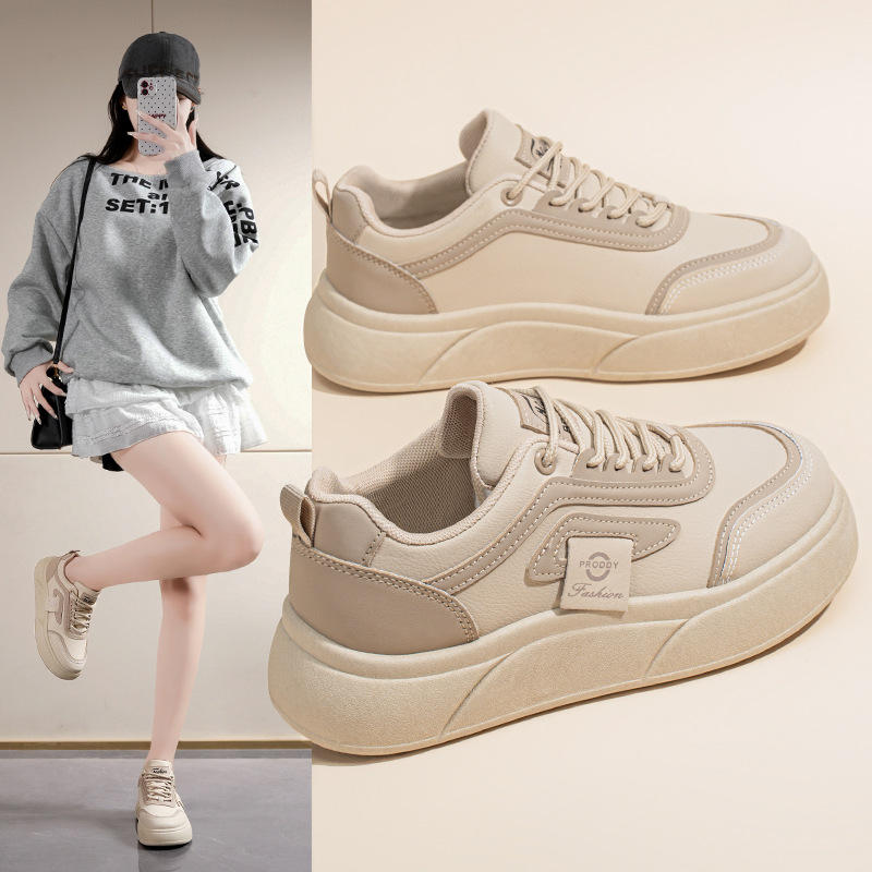 Zapatos de mujer de verano nuevos zapatos blancos transpirables, zapatos deportivos casuales coreanos, zapatos de moda de mujer. image 5